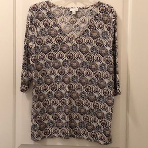 Cute Patterned Knit Tunic.